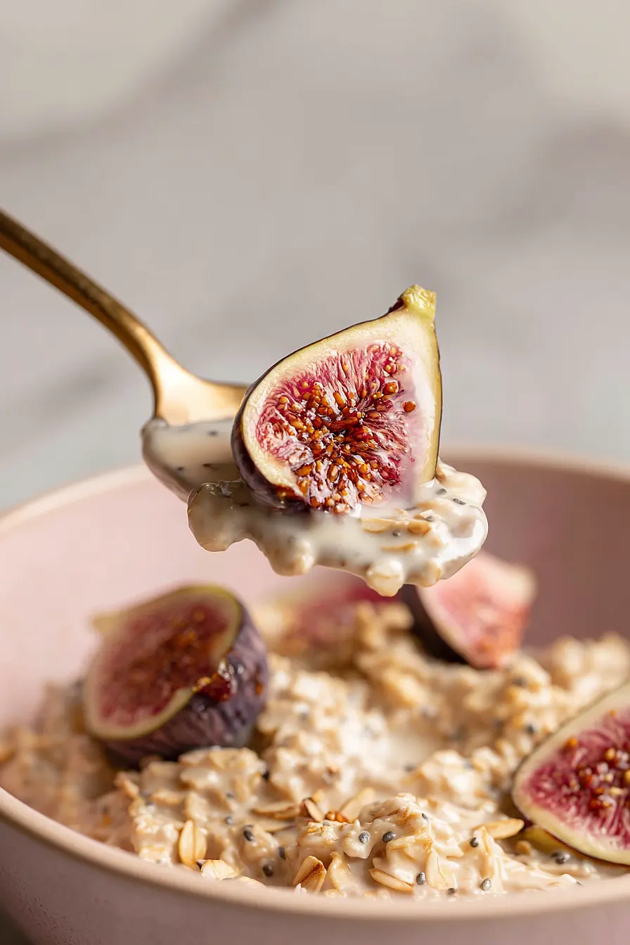 fig overnight oats