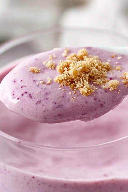 black raspberry milkshake
