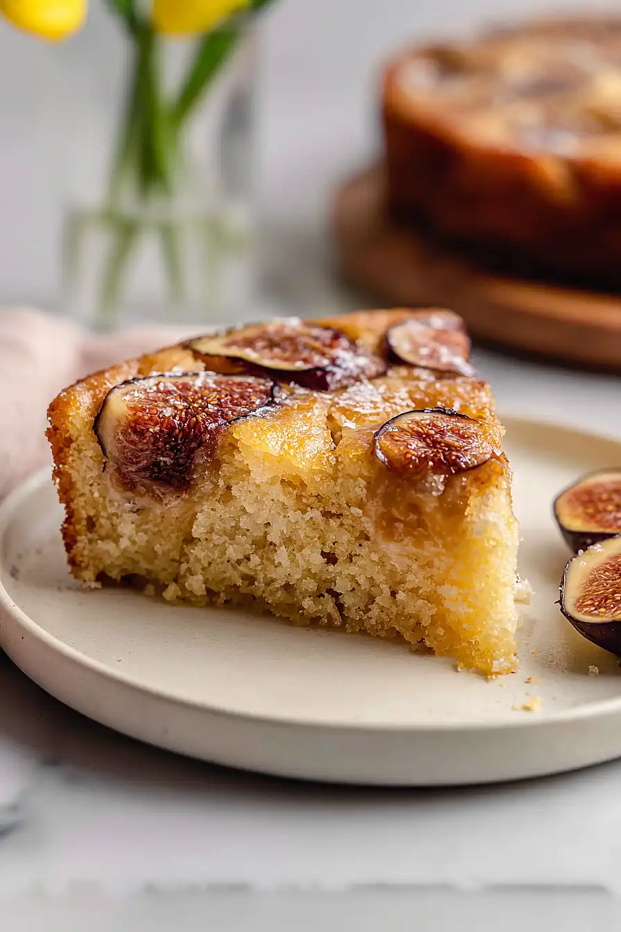 fig olive oil cake