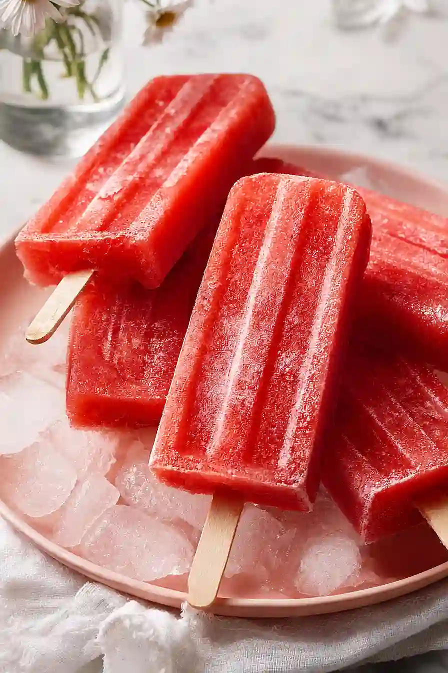 watermelon popsicles