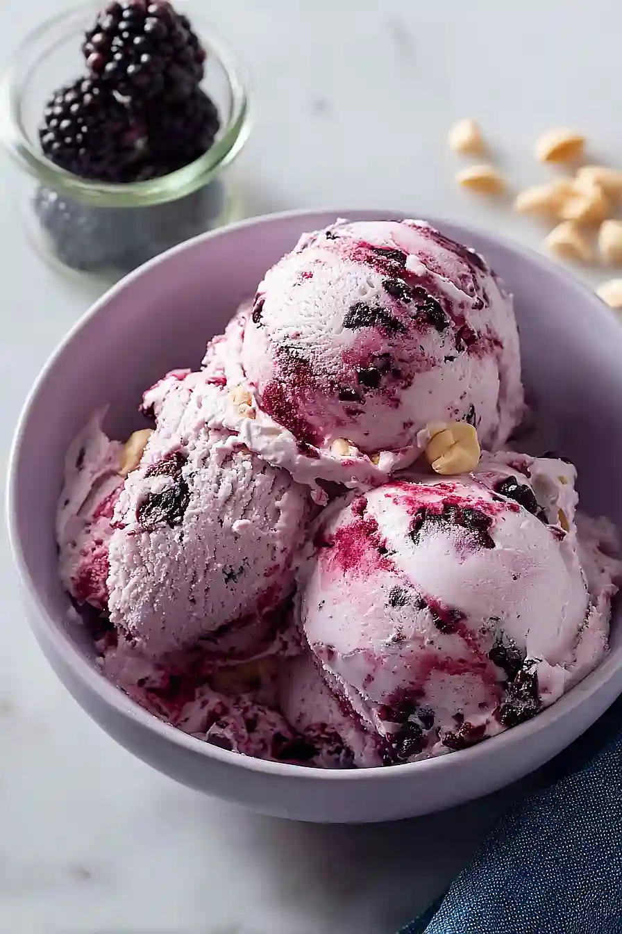 black raspberry gelato