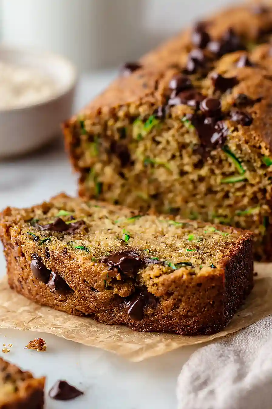 oat flour zucchini bread