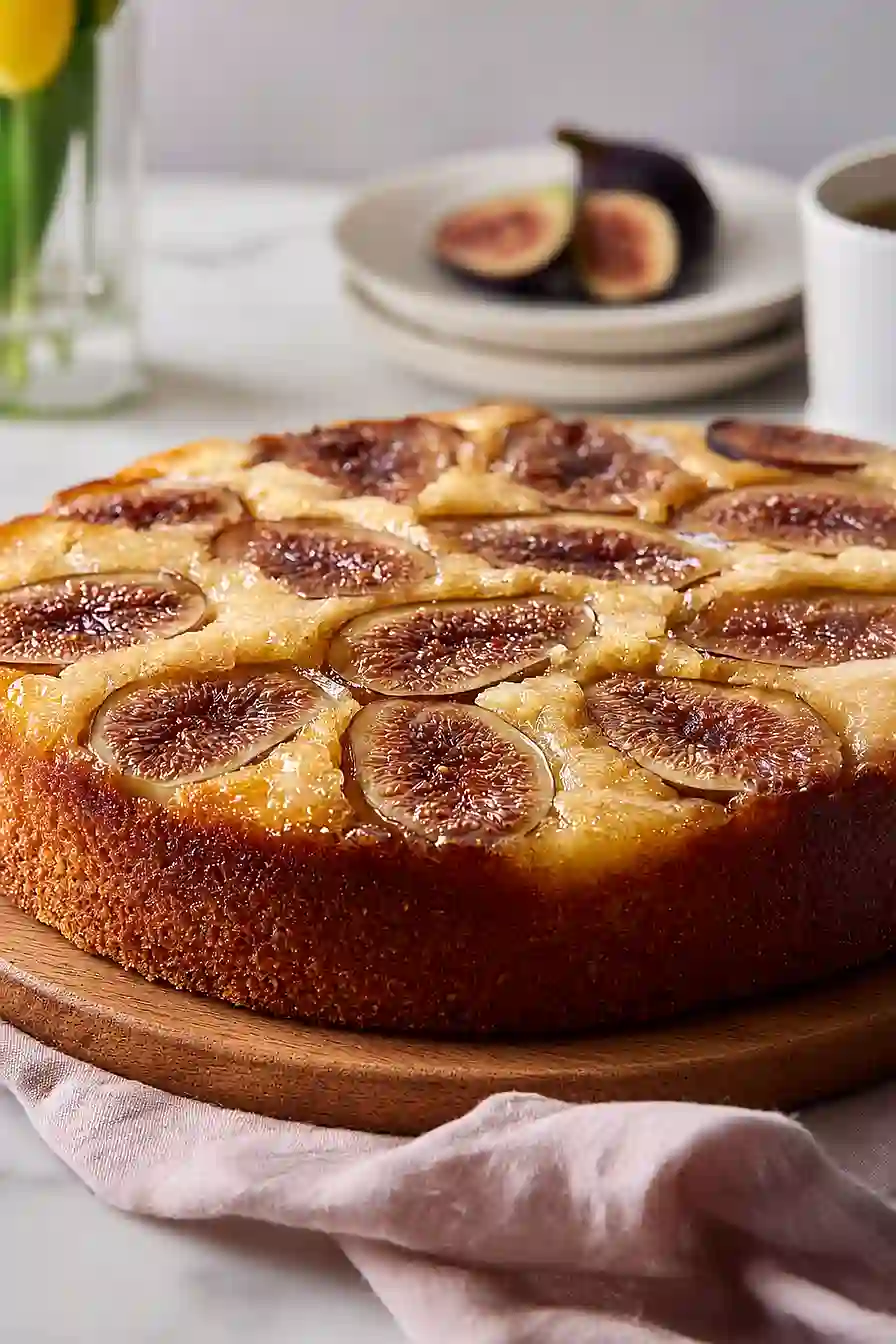 fig olive oil cake