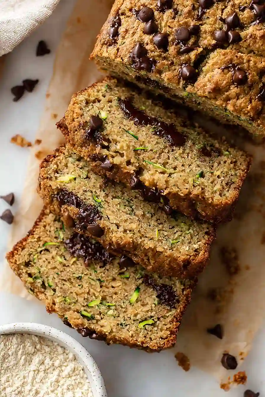 oat flour zucchini bread
