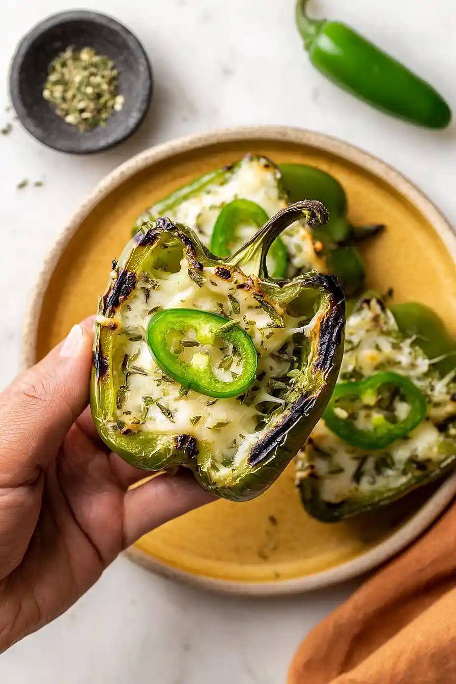 grilled peppers